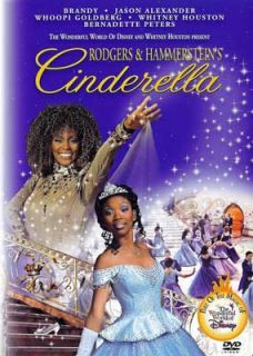 Cinderella 1997 Brandy Norwood Whitney Houston DVD New