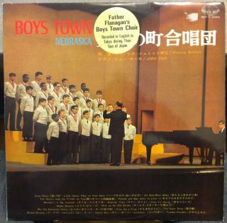 Father Flanagans Boys Town Choir Tour in Japan 1968 LP