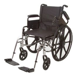 Roscoe K42016DHFBSA K4 20 Wheelchair w Flip Desk Arms