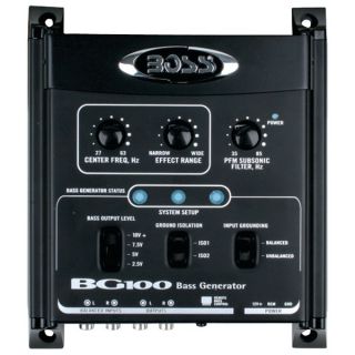 Boss Audio BG100 Bass Generator with Remote Level Control