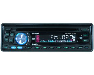 Boss DVD5000B Car in Dash 320 Watt Am FM CD DVD Player w Detachable 