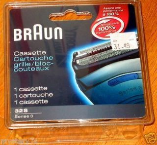 Braun 32S Series 3 32 s Silver Replacement Shaver Cassette New
