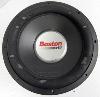 Boston Acoustics 12 Subwoofer Single 4 Ohm Voice Coil G5 450W RMS 