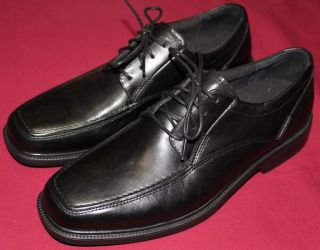 Bostonian City Lites Leather Oxfords Shoes 9 5 Blk New