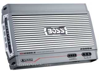 boss audio nx2000 2 2000 watt 2 channel heavy duty amplifier