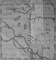 1750 Bossuet Map Garden of Paradise Eden Euphrates Tigre Shat Al Arab 