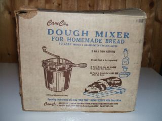 Old Dough Mixer for Homemade Bread Original Box Perfect State