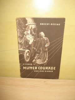 Mutter Courage Brecht Dessau 1949 Deustch