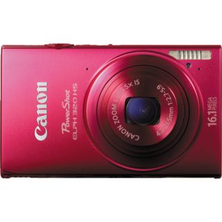   PowerShot ELPH 320 HS Digital Camera Red Brand New USA Warranty