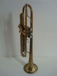 For Parts or Repair Monopole Conservatoire Trumpet Vintage Instrument 