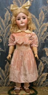 STOP & STARE* 27 CM Bergmann Simon Halbig Antique German Child Doll 