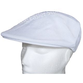   Bowls Flat Cap Peaked Golf Cricket Umpire Lawn Bowling Sun Hat