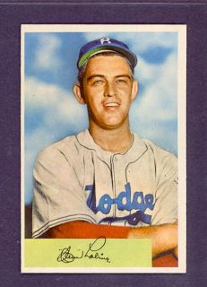 1954 Bowman 106 Clem Labine Dodgers Near Mint 42525
