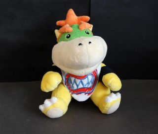 Bowser Koopa Jr Fuzzy Plush Soft Toy New Super Mario Bros