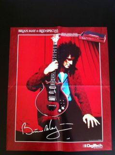 Brian May Queen Poster DigiTech Guitar Pedal