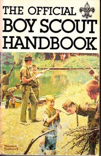Boy Scout Handbook SIGNED BY EDITOR GREEN BAR BILL HILLCOURT
