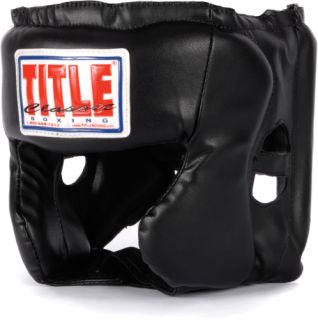   Performance Headgear Black Training Gear MMA Boxing Muay Thai