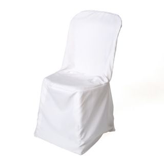 Caf� Chair Cover White for Wedding Shower or Party