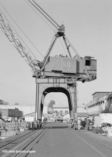 Portal Gantry Crane Naval Shipyard Bremerton WA Photo