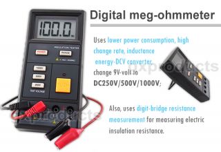 This device also uses digit bridge resistance measurement for 