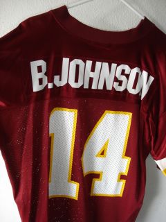 Brad Johnson # 14 Wahington Redskins Adidas Jersey Size Large