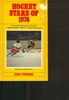  Hockey Stars of 1974 Bobby Orr Brad Park