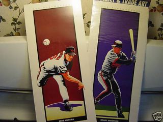 Orioles Mike Mussina Brady Anderson Playmakers Prints