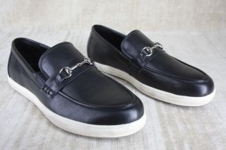 Joseph Abboud Bailey Leather Slip on Shoes Sneakers Size 11 $145 New 