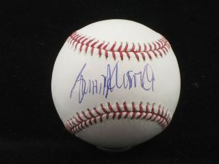 Brady Anderson Signed OML Baseball Baltimore Orioles Autograph Auto 