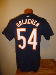   NFL Mens Chicago Bears Brian Urlacher Name Number Shirt New L