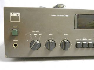 Vintage Nice NAD Stereo Receiver Model 7155 Made in Japan