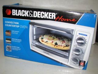 New Black Decker Home Convection Countertop Oven Toast R Oven TRO4075 