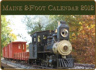   Footers 2012 Color Calendar SR RL WW F Bridgton narrow gauge railroad