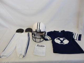 NCAA BYU Brigham Young Cougars Deluxe Youth Team Uniform Set Small 