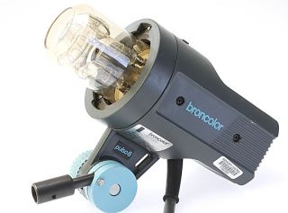Broncolor Pulso 8 6400 Watt Second Flash Head With Zoom Used Exc+ 120 