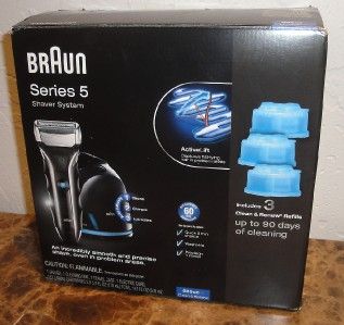 new braun 565cc series 5 electric shaver