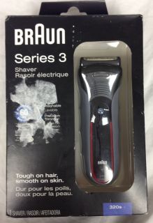 Braun Series 3 320S 4 Mens Electric Washable Rechargeable Shaver 