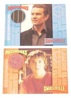 Inkworks Smallville 10 Card Lot (6 Auto/4 Costume Material) Welling 