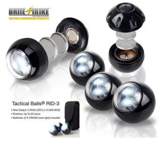 Brite Strike Tactical Balls LED 3 Pack RID 3 Super Bright Shockproof 