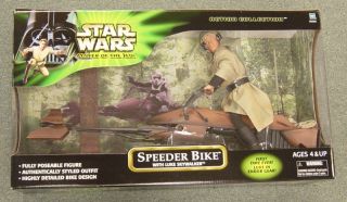This is a sweet 12 Luke Skywalker figure with the Speeder Bike,br 