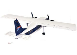 Britten Norman BN2 Islander Wood Desktop Airplane Model