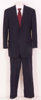 Brooks Brothers 346 Stretch Impressive Exclusive Pinstripe Mens Suit 