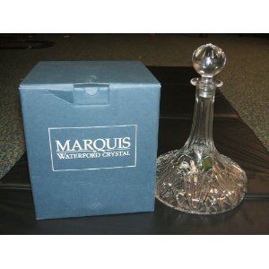 Marquis by Waterford Crystal Brookside Ships Decanter