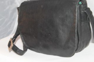 Bree Leather Bag Silver Shoulder Messenger Crossbody Satchel Flap 