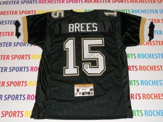 Drew Brees Autographed Signed Purdue Boilermakers Jersey Brees Holo 