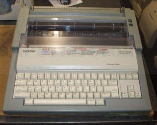 Brother WP 3400 Word Processor Electric Typewriter Fully Tested