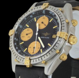 Mens Automatic Breitling Windrider Chronomat Chronograph Watch 81950 