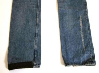   Lauren Polo Repaired Leather Brookline Patchwork Patch Jeans 32