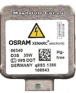 Brenner Xenon OSRAM D3S Lampe Audi A1 A3 A4 A5 Q5 A6 A7