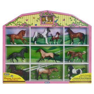 Breyer Horses Stablemates Horse Lovers Collection Shadow Box Set 